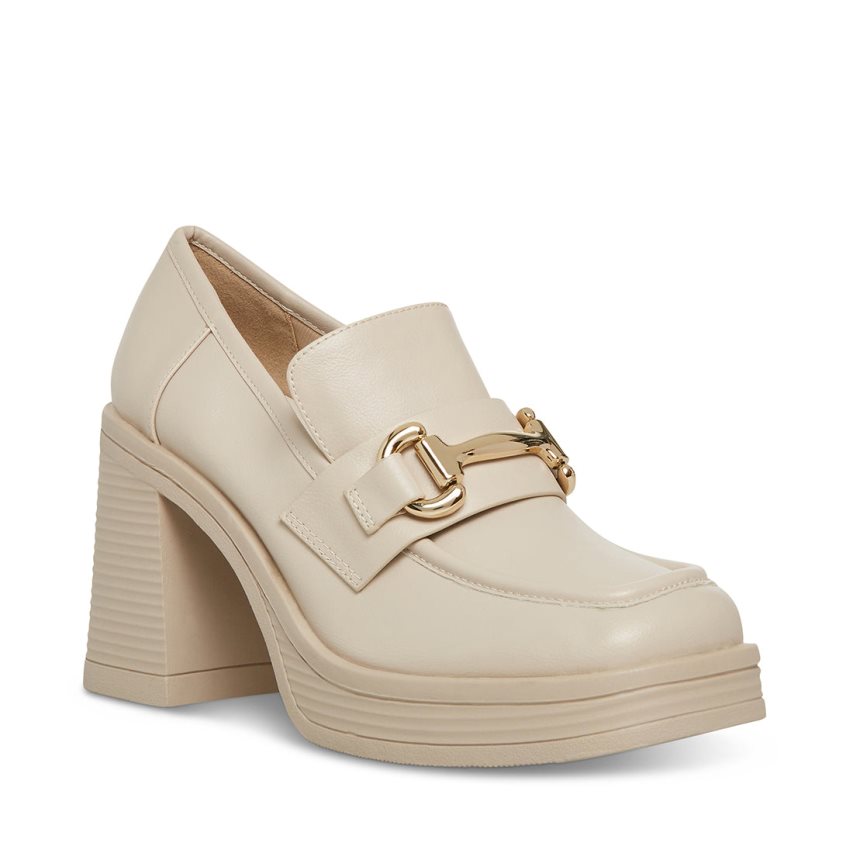 Zapatos Plataforma Steve Madden Nicole Mujer Beige | ES NW4601